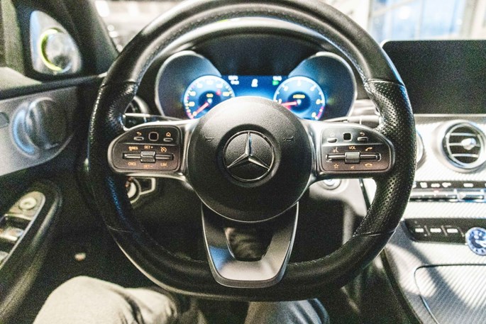 Mercedes C220 d AMG Line stc. aut.