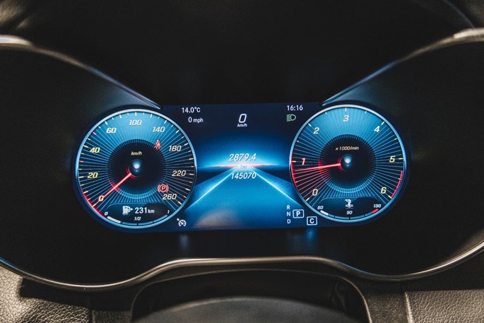 Mercedes C220 d AMG Line stc. aut.