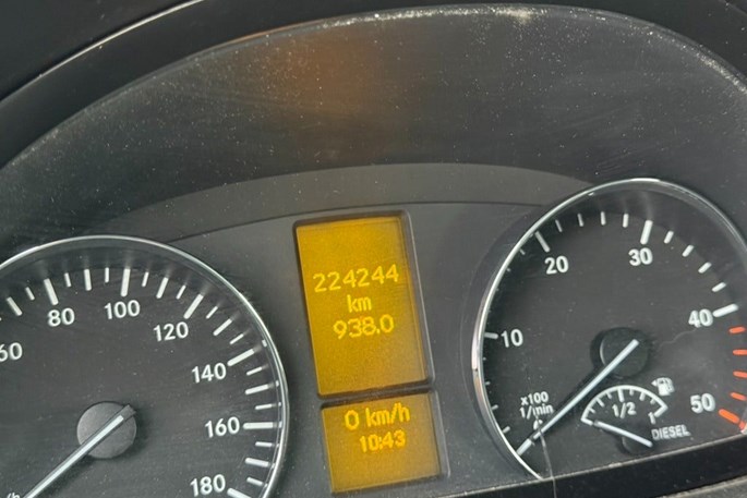 Mercedes Sprinter 319 CDi R2 Kassevogn aut.